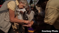 Rotary polio vaccination day in Kaduna, Nigeria (Ruth McDowall)