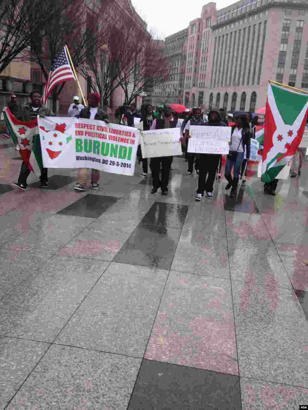 Abarundi mu myiyerekano i Washington DC