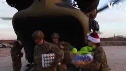 Սիրիայում ԱՄՆ-ի զինվորականները տոնում են Սուրբ Ծնունդը