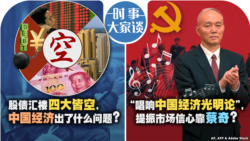 VOA卫视-时事大家谈：股债汇楼四大皆空，中国经济出了什么问题？“唱响中国经济光明论”，提振市场信心靠蔡奇？