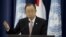 FILE - U.N. Secretary-General Ban Ki-moon.