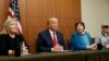 Trump Appears with Clinton Accusers Ahead of Debate