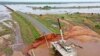 Six disparus dans des crues après la tempête Ana au Mozambique