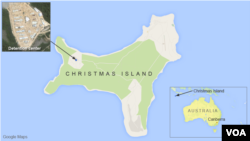 资料照片--澳大利亚圣诞岛。