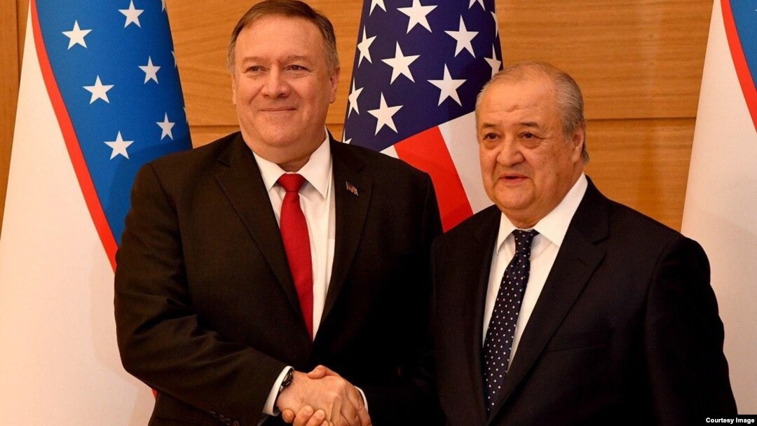 AQSh Davlat kotibi Mayk Pompeo 2020-yilning fevralida O'zbekistonga tashrif buyurganida, Tashqi ishlar vaziri Abdulaziz Komilova Toshkent va Vashingtonda orasida biror masalada kelishmovchilik yo'q, deya ta'kidlagan edi 