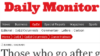 Uganda's 'Daily Monitor' Editor: Threat to Gay Rights a Threat to National Justice