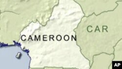 FILE - Map of Cameroon