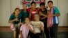 Epic Arts performers from the Epic Encounter Theater group gather together for a picture after their practice at Epic Arts Cambodia, in Kampot province, Cambodia. (Rithy Odom/VOA Khmer)