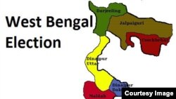 West Bengal map