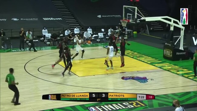 BAL: Os momentos mais altos do jogo Petro de Luanda VS Patriots BBC