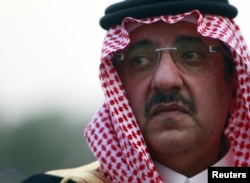 Saudi Deputy Crown Prince and Interior Minister Prince Mohammed bin Nayef bin Abdul Aziz.