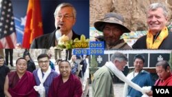 美國歷年訪問西藏的大使。