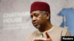 Sambo Dasuki, ancien conseiller à la sécurité nationale du Nigeria sous la présidence de Goodluck Jonathan. REUTERS/Andrew Winning