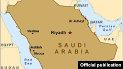 Saudi Arabia - map