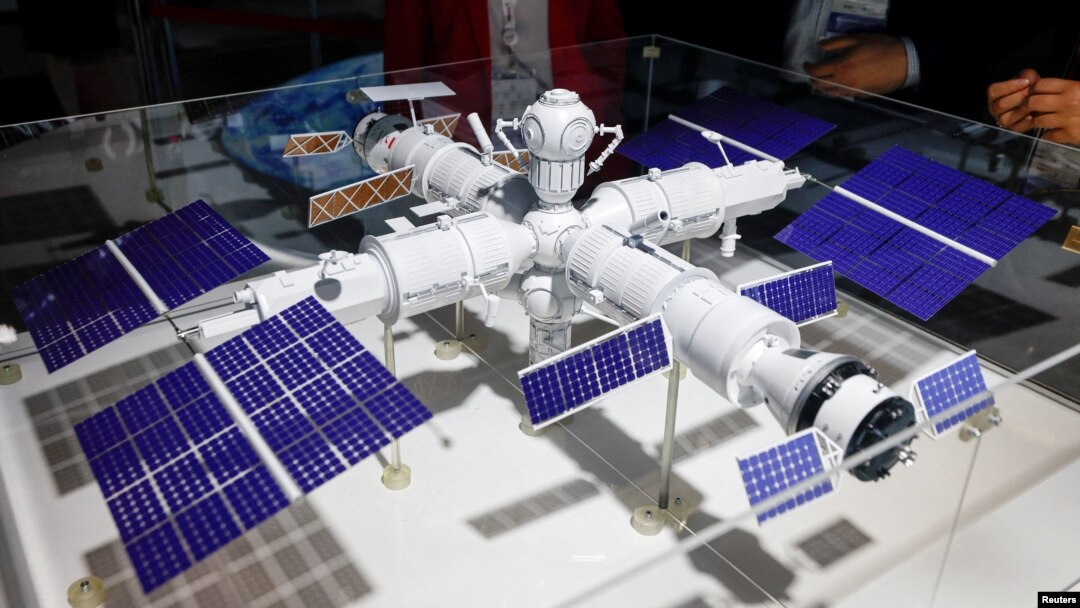 Mô hình trạm quỹ đạo mới của Nga được giới thiệu hồi tháng 8/2022.