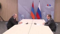 Վարչապետ Նիկոլ Փաշինյանն առանձնազրույց է ունեցել ՌԴ վարչապետ Դմիտրի Մեդվեդևի հետ