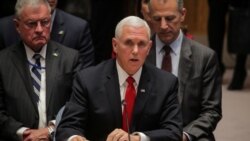 VOA: EE.UU. Pence pide a la ONU reconocimiento de Guaidó