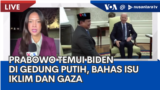 Laporan VOA untuk NTV: Prabowo Temui Biden di Gedung Putih, Bahas Berbagai Isu, Termasuk Iklim dan Gaza 