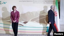 Visoka predstavnica EU Ketrin Ešton i glavni iranski pregovarač Said Džalili