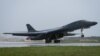 US B-1B Bomber Flies Over Korean Peninsula