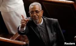 U.S. Rep Bobby Rush (D-IL) attends a Joint Session of Congress with President Donald Trump in Washington, Feb. 28, 2017.