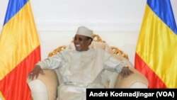 Idriss Déby Itno, président de la République du Tchad, le 21 août 2019. (VOA/André Kodmadjingar).