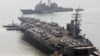 美日韓舉行軍演 三艘航母十年來首次同現身