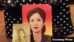 북한은 지난 5월 재미한인 박문재 박사의 누나 박경재 씨의 유골 반출을 이례적으로 허용했다. 사진은 박경재 씨의 유골골함과 젊은 시절 사진.