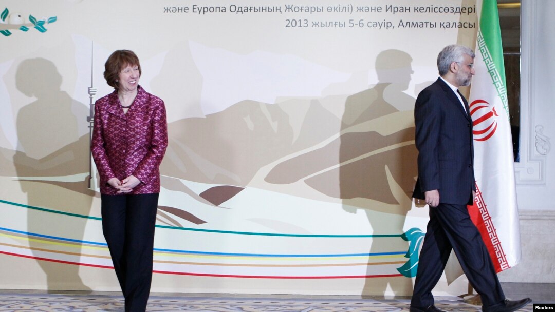 Visoka predstavnica EU Ketrin Ešton i glavni iranski pregovarač Said Džalili