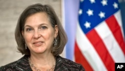 FILE - U.S. Assistant Secretary of State Victoria Nuland