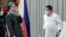 FILE - Philippine President Rodrigo Duterte (R) chats with Chinese Foreign Minister Wang Yi at the Malacanang presidential palace in Manila, Jan. 16, 2021. (Image: Malacanang Presidential Photographers Division)