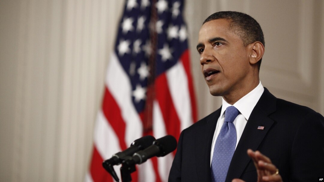 President Barack Obama speaks in the East Room of the White House in Washington, June 28, 2012, after the Supreme Court ruled on his health care legislation.