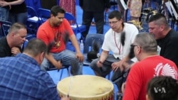 Drums of Community Beat for Native-American Grads