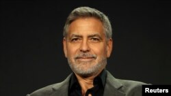 George Clooney à Pasadena en Californie le 11 février 2019.