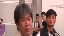 香港抗議者質問人大副秘書長