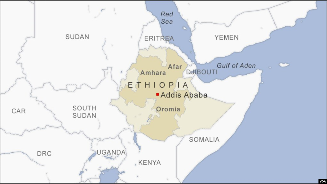 Oromia, Amhara, and Afar Ethiopia