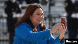 US Senator Tammy Duckworth during the inauguration of Joe Biden as the 46th President of the United States on the West Front of the U.S. Capitol in Washington, U.S., January 20, 2021. REUTERS/Brendan Mcdermid