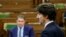 FILE PHOTO: Canada's Prime Minister Justin Trudeau speaks in the House of Commons on Parliament Hill in Ottawa, Canada, April 20, 2020.
