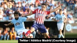 Atlético Madrid a essuyé face une première défaite surprise en Championnat d'Espagne au Celta Vigo (2-0) pour la 3e journée, au stade Balaidos, Espagne, 1er septembre 2018. (Twitter/ Atlético Madrid)