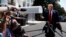 President Donald Trump talks to reporters on the South Lawn of the White House before departing for his Bedminster, N.J. golf club, July 5, 2019.