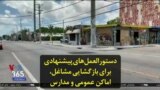 دستورالعمل‌های پیشنهادی برای بازگشایی مشاغل، اماکن عمومی و مدارس