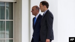 Saudi Foreign Minister Adel al-Jubeir, left, arrives at the White House in Washington for a meeting with President Barack Obama about the Iran nuclear deal, July 17, 2015. .
