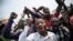 Les partisans de la coalition de l'opposition Lamuka