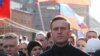 Foto de archivo del líder opositor ruso Alexei Navalny durante una marcha en Moscú el 29 de febrero de 2020.