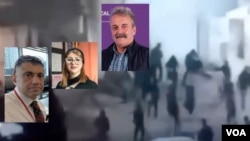 از راست پزشکان فرهاد نادعلی، آمنه سلیمانی و علیرضا گلچینی