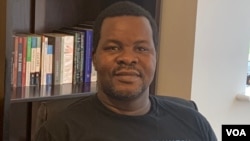 Dewa Mavhinga, pictured in Harare in December 2020, head of Human Rights Watch in southern Africa, fears Zimbabwe's tighter enforcement of COVID-19 lockdown regulations will be an excuse to crack down on government critics. (Columbus Mavhunga/VOA)