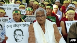 Former Indian Defence Minister George Fernandes