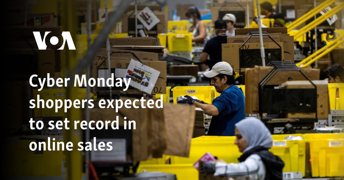 Cyber Monday shoppers expected to set record in online sales