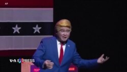 ‘Ông Trump’ hát ‘Hồ Quảng’ ở Hong Kong