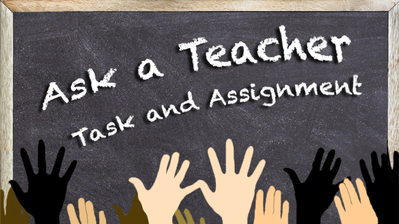 The Difference Between ‘Task’ and ‘Assignment’